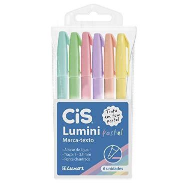Imagem de CANETA MARCA TEXTO CIS PASTEL 06UN