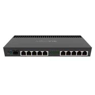 Imagem de Roteador Mikrotik Routerboard Rb4011igs+rm 10 Portas Giga + 1 Porta Sfp+ Saída Poe Na Porta 10