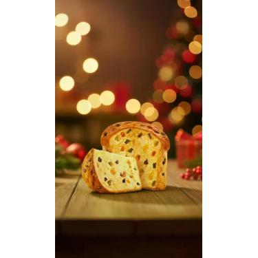 Imagem de Mini Panettone de Frutas 80g Kit com 24 Unidades - Congratulations Sto