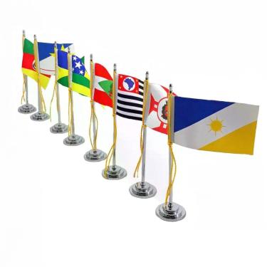 Imagem de Mini Bandeira Mesa Paraíba Mastro 15 Cm