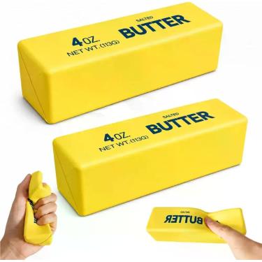 Imagem de Squishy Barra Manteiga Brinquedo Relaxar Alívio Amassar Estresse Infan