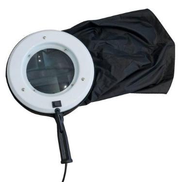 Imagem de Lupa De Mão Slim 127V Estek - Com Luz de Wood Para Análise De Pele
