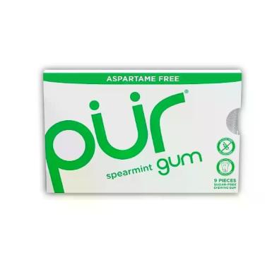 Imagem de Pur Goma De Mascar Sem Açúcar Com Xilitol Sabor Spearmint