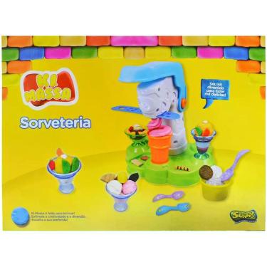 Imagem de Massinha Comidas Sorveteria - com Acessórios