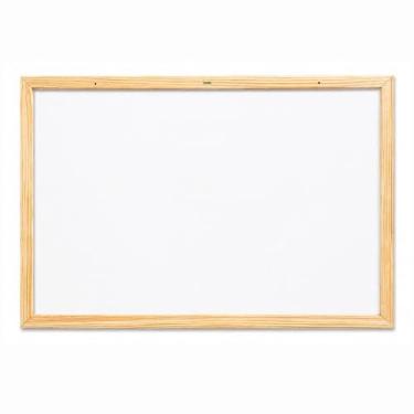 Imagem de Quadro Branco Standard, Souza & Cia, Moldura de Madeira, 60x40