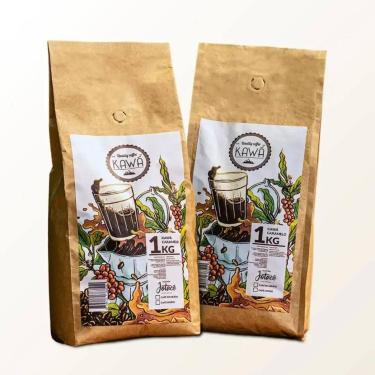 Imagem de Café Kawá Caramelo- 2Kg - moído grosso única - Fazenda Jotacê