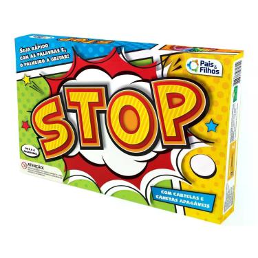 Imagem de Jogo Stop Tabuleiro - Pais & Filhos - Pais E Filhos