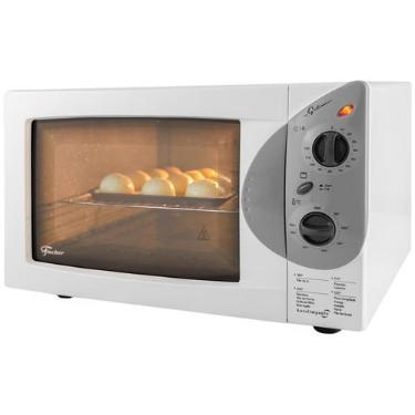 Imagem de Forno Elétrico Bancada Fischer Grill 44L Timer Autolimpante, Branco, 1