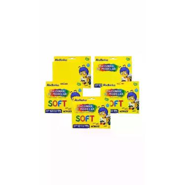 Imagem de Massinha de Modelar Cores Sortidas 120 Rolos - Congratulations Store