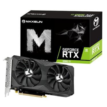 Imagem de maxsun Placa de vídeo GeForce RTX 3060 Ti OC Edtion 8G GDDR6 Vidoe placas gráficas de computador GPU para jogos Copmputer PC PCI Express 4.0 x16 HDMI 2.1