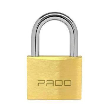 Imagem de Cadeado Pado Tradicional 20mm Latão Maciço Autoblocável
