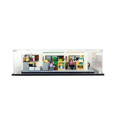 Imagem de iCUANUTY Vitrine De Acrílico Para Lego 21336 The Office, Caixa Transparente, À Prova Poeira 21336, Tamanho: 34 X 29 14 Cm (Modelo Não Incluso)