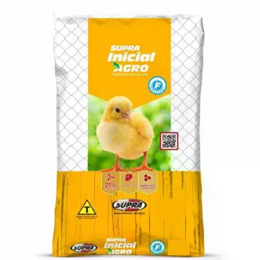 Imagem de Ração Supra para Granja Inicial Alimentação para Pintinhos Crescimento