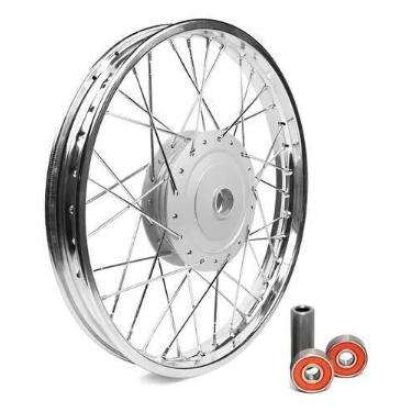 Imagem de Roda Dianteira Titan 125 00/04 Fan 125 05/08 com Rolamento/Espaçador -