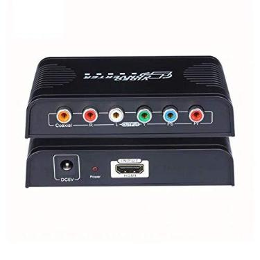 Imagem de Conversor Hdmi Para Vídeo Componente Ypbpr (rgb) Áudio
