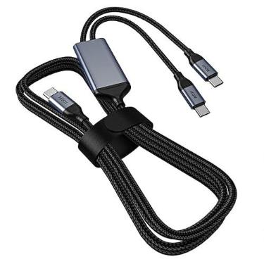 Imagem de OMNIHIL Cabo divisor USB-C de 9 m compatível com IK Multimedia TONEX ONE