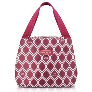 Imagem de Bolsa Térmica Feminina Jacki Design Marmita, Vinho