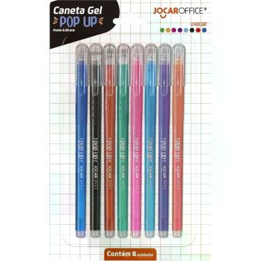 Imagem de Caneta GEL POP UP 0.55MM 8CORES - Leonora