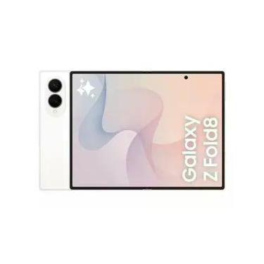 Imagem de Smartphone Samsung Galaxy Z Fold8 Ultra 256GB 12GB RAM Câmera Traseira 200MP (Wide) + 12MP (Ultra Wide) + 10MP (Tele) Selfie 10.0 MP 8.0 - Branco