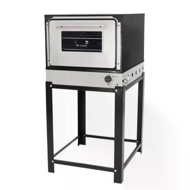 Imagem de Forno Venâncio A Gás Bravo Cinza Esmaltado Com Pé Brfp