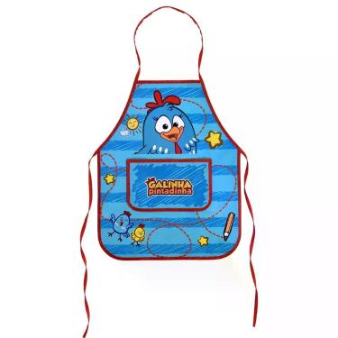 Imagem de Kit C/ 2 Avental Oficial Galinha Pintadinha - Abr Art Bag
