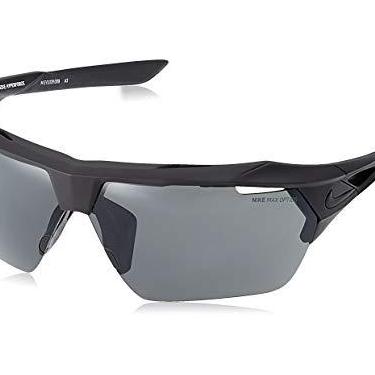 Imagem de Nike Óculos de sol EV1029-009 Hyperforce M cinza fosco, cor da moldura, cinza escuro com preto espelhado/lente transparente