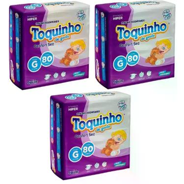 Imagem de Fralda Toquinho Confort Sec Hiper (Dia & Noite) Tam G - ATACADO BARATO