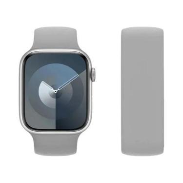 Imagem de Pulseira De Silicone Solo Loop Para Apple Watch De 44mm 45mm 46mm 49mm