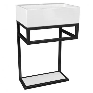 Imagem de Gabinete Banheiro Ferro Los Angeles 40x30cm Branco Fosco