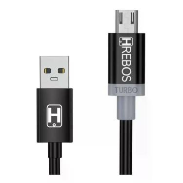 Imagem de Cabo Carregador Turbo Compativel Samsung J5 J7 A3 A5 A10 A9 - HREBOS