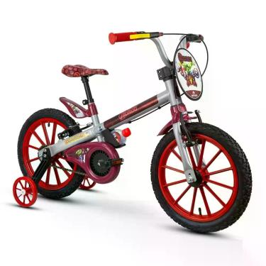Imagem de Bicicleta Infantil Aro 16 Avengers Vingadores Bike Super Herois Marvel