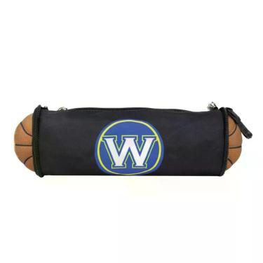 Imagem de Estojo Dobravel 3D NBA Golden State Warriors Maccabi 1L Cor:PretoTaman