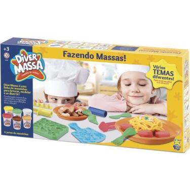 Imagem de Playset Massinha de Modelar - Fazendo Massas - Divertoys -