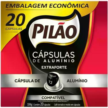 Imagem de Café Pilão Cápsula Extraforte - 20 unidades - 104 gramas - PILAO