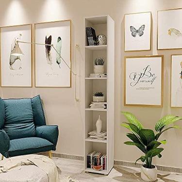 Imagem de Estante para Livros Modular 5 Nichos Liverpool Drd Móveis Branco Perfect Wood