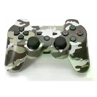 Imagem de Controle Joystick Compatível Com Ps3 E Pc Marrom - Genérica