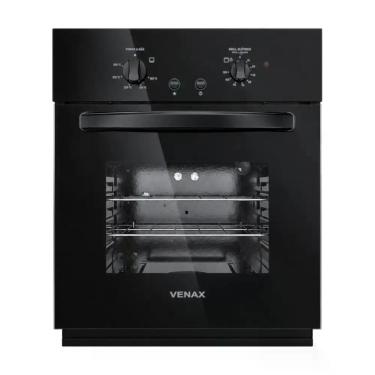 Imagem de Forno de embutir a gas 50l totale nero giii gas glp - Venax, 110V