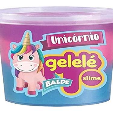 Imagem de Slime De Unicórnio Gelelé Balde Com 457G