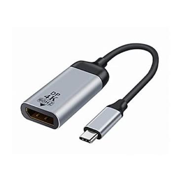 Imagem de Cablecc Cabo adaptador USB-C tipo C para Displayport Monitor DP 4K 2K 60hz para tablet, telefone e laptop