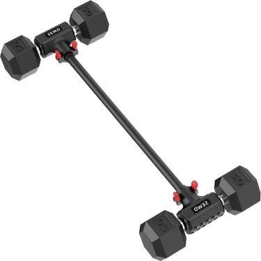 Imagem de Conversor de Halteres SEWD Barra de Musculação Ajustável com Capacidad