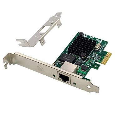 Imagem de Adaptador de servidor PCIe Gigabit Ethernet com placa de rede PCI-E Broadcom NetXtreme BCM5751 10/100/1000Mbps Gigabit Desktop PCI-E