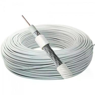 Imagem de Coaxial 06 Trancado 95% Branco Rolo 100m Megatron