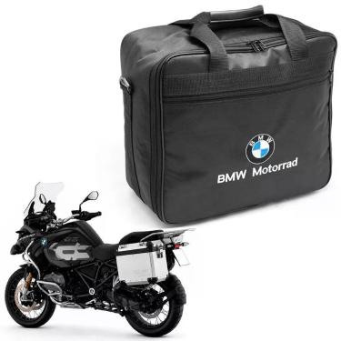 Imagem de Bolsa Interna Lateral para Baú BMW GSA 850 Adventure Resistente à Água em Poliéster Preto Outras Marcas