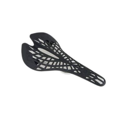 Imagem de Selim Banco Bicicleta Aranha Vazado Ultral eve MTB Speed 190g Preto - 