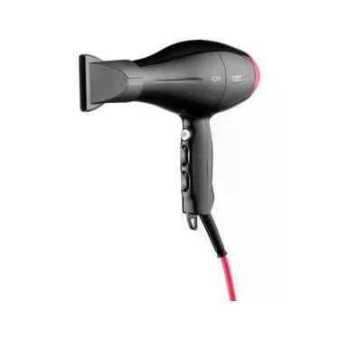 Imagem de Secador de Cabelos Taiff Titanium Colors com Emissão de Íons Motor AC Profissional Preto/Rosa 2100W