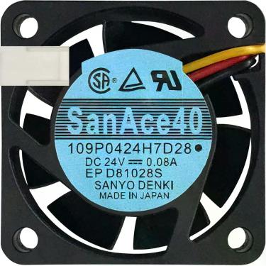 Imagem de 5 Cooler 109P0424H7D28 24V 0.08A 1.92W 3L 3P 40X40X15MM B2 - Sanyo Den
