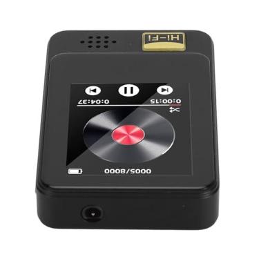 Imagem de Leitor de MP3, Leitor de MP3 Grava áudio HiFi de 1,77 Polegadas para Estudos Esportivos (Com cartão de memória 16G)