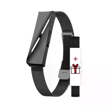 Imagem de Pulseira Inteligente De Luxo Feminina Com Monitor De Frequência Cardía