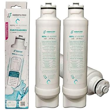 Imagem de Hidrofiltros - Kit 2 Refil Filtro compatível PE11 PE 11 PA21 PA26 PA31 PAPPCA40 Electrolux