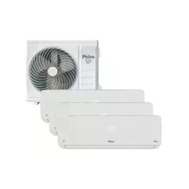Imagem de Ar Condicionado Tri Split Inverter Philco 3x12000 BTU/h Quente e Frio PAC32QV - 220 Volts 220